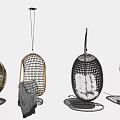 Stylish Hanging Chair Designs With Rattan Wicker And Wooden Swing Features