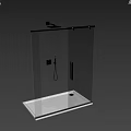 Modern Shower Sauna Design With Glass Enclosure And Rainfall Shower Head