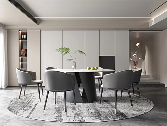 Modern Restaurant 3d model