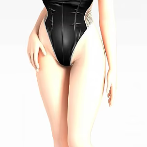 Game Role Beauty 3d model