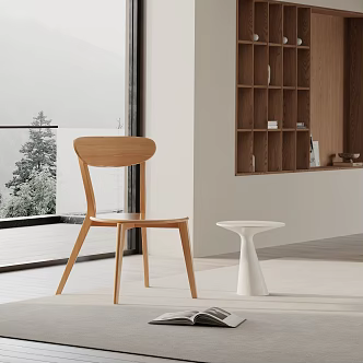 Modern Dining Chair 3d model