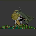Frog Poison Frog Game Frog Reptile Cold Blooded Animal Reptile 3d model