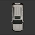 White Modern SUV With Sleek Exterior Design And Shiny Alloy Wheels