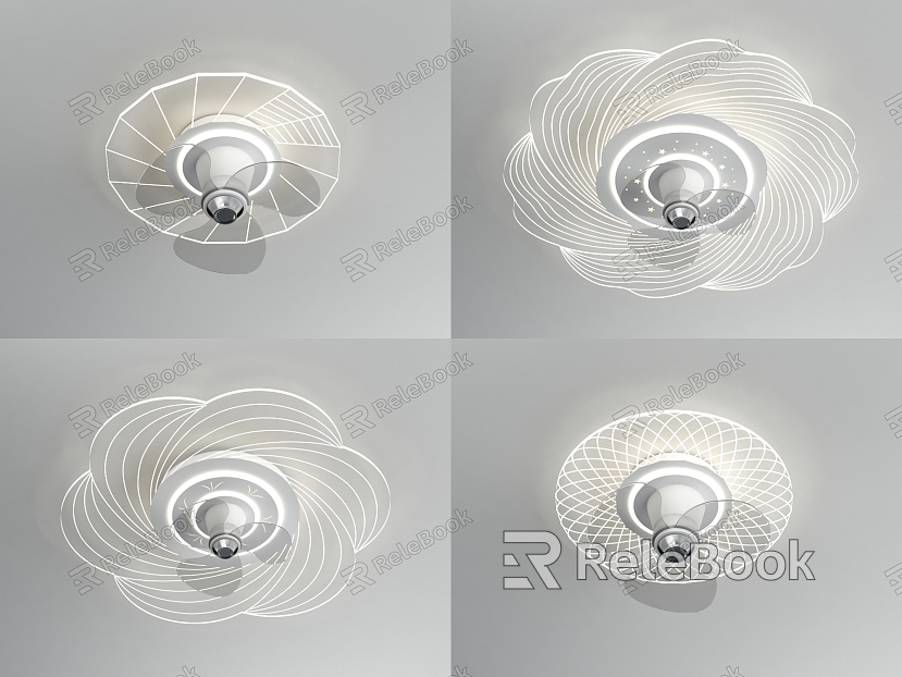 Modern fan light fan light model