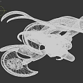 3D Female Character Model With Turquoise Outfit Flowing Cape And Elf Ears In Dynamic Pose