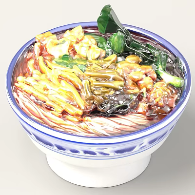 Liuzhou snail powder food noodles vermicelli 3d model Liuzhou snail powder food noodles vermicelli 3d model