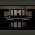 Detailed Architectural Model Showcasing Staircase Chandelier And Open Interior Space