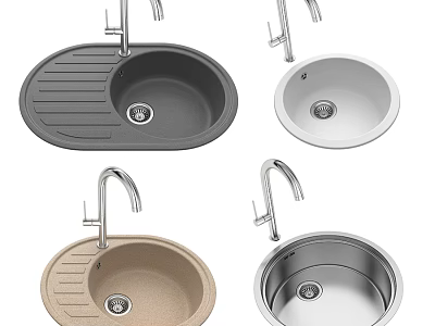 Vegetable washing basin 3d model
