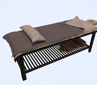 Modern massage bed beauty bed 3d model