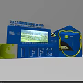 Chengdu International Furniture Fair 2022 IFFC Exhibition Booth Display With Model Figure