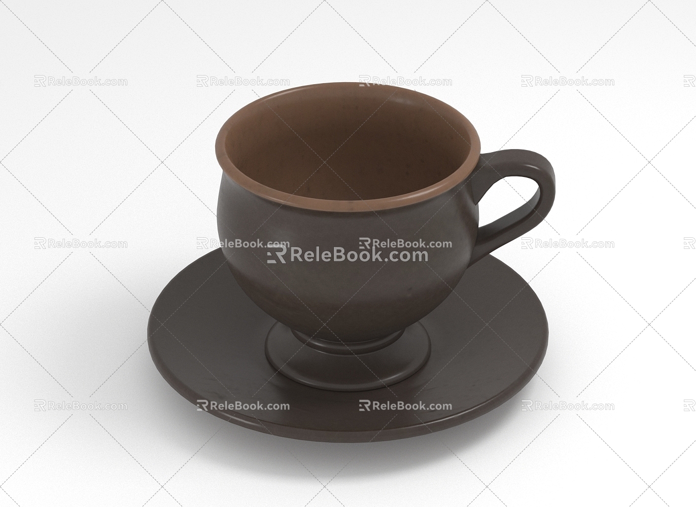 Modern coffee cup 3d model