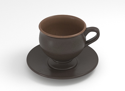 Modern coffee cup 3d model