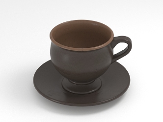 Modern coffee cup 3d model