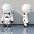 Q Moe Robot 3d model