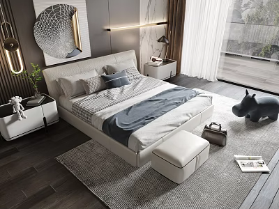 Modern Double Bed