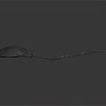 Black Metal Spoon For Kitchen Electrical Appliance Cooking Tool With Long Handle