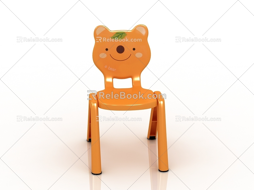 Jane European Children's Chair 3d model