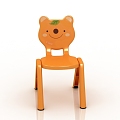 Jane European Children's Chair 3d model