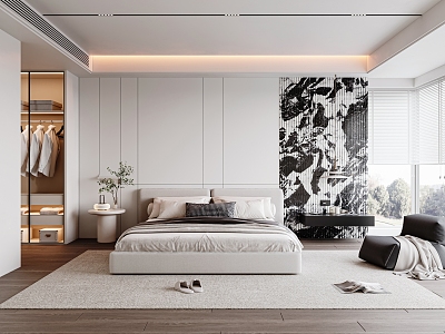 Modern Bedroom model