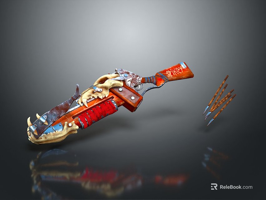 pistol semi-automatic pistol automatic pistol modern weapon hot weapon hot weapon gun military 3d model