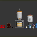 Practical Home Living Supplies With Stainless Barrels Plastic Containers And Hose Fittings