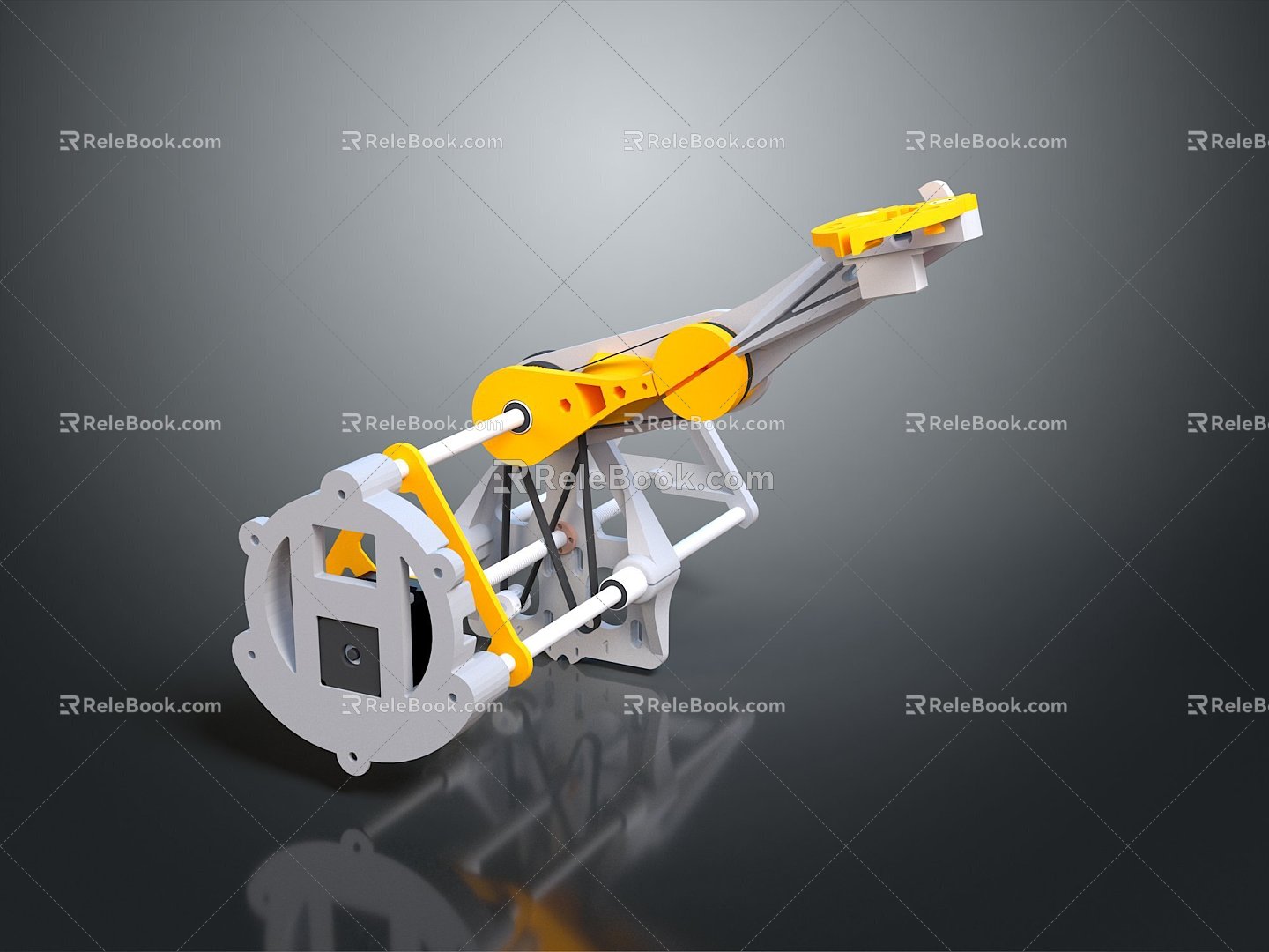 Robot Arm Mechanical Arm Robot Arm Robot Head 3d model