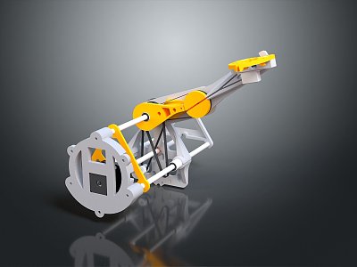 Robot Arm Mechanical Arm Robot Arm Robot Head 3d model