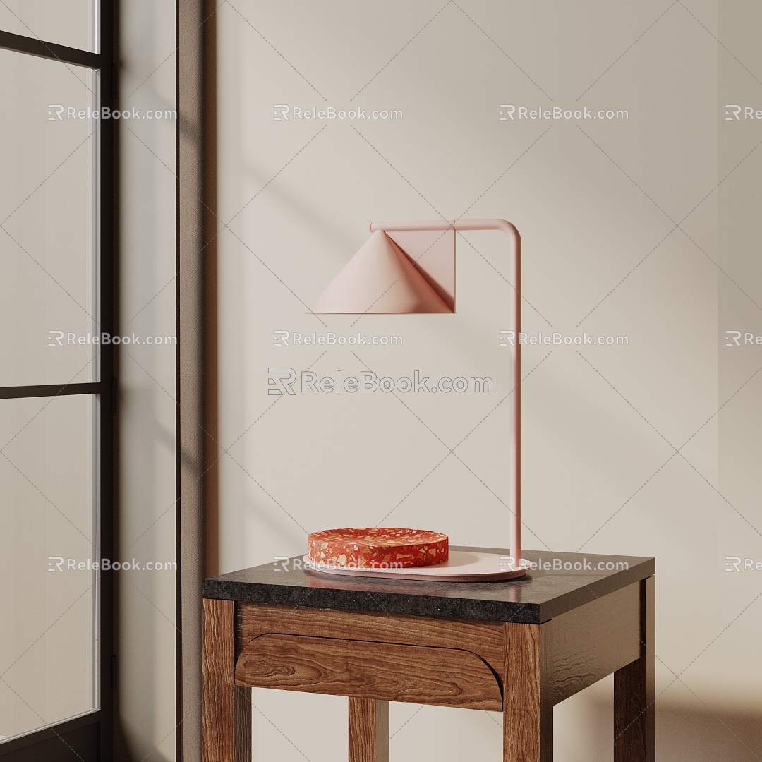 Modern table lamp 3d model