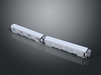 vintage train steam train carriage locomotive head steam carriage train vehicle 3d model