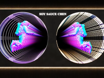 Modern Abyss Mirror 3d model