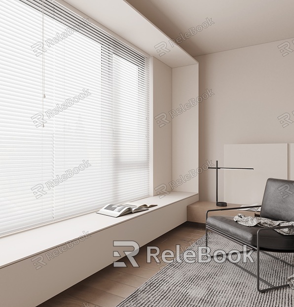 modern venetian blinds curtain model