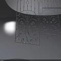 Ornate Metal Swing Doors With Intricate Floral Patterns And Arched Design