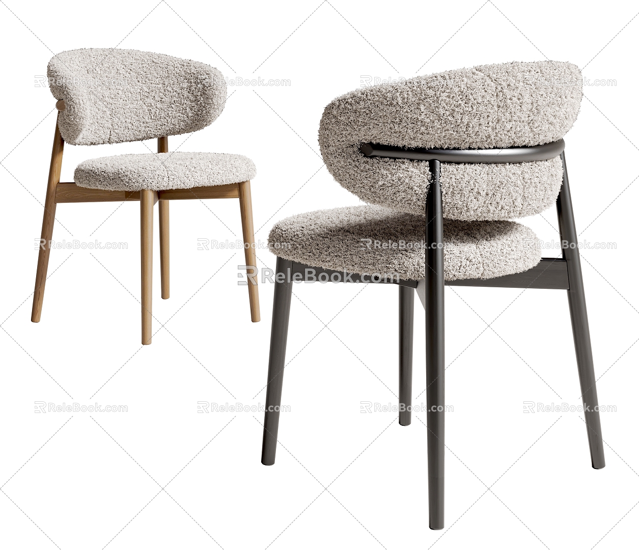 Modern Dining Chair 3d model