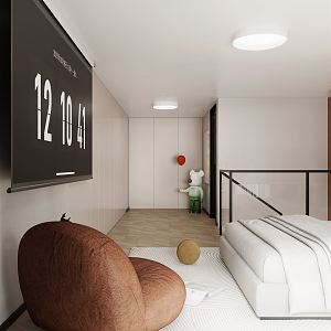 Single Apartment Modern Apartment 3d model