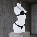 Modern Model Underwear Model 3d model