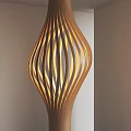 New Chinese Style Special-Shaped Lamp Rattan Lamp Column Lamp Creative Lamp Decorative Lamp Modern Special-Shaped Column Twisted Cylindrical Round Decorative Column 3d model