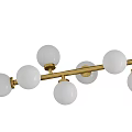 Chandelier Combination Lamp Chandelier Ceiling Lamp Lighting Appliance Art Furniture Light Luxury Bulb Shaped 3d model