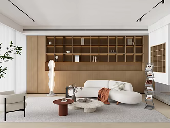 modern living room home living room 3d model