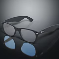 Stylish Black Sunglasses With Classic Frame Polarized Lenses And UV Protection Features