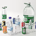Assorted Beverages Collection With Bottled And Canned Drinks In Various Packaging Designs
