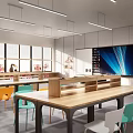 Small fresh handmade classroom 3d model