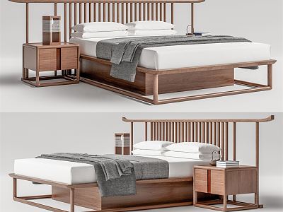 New Chinese Double Bed model