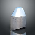 Polished Silver Perforated Helmet For Fantasy Warrior Characters And Mythical Creatures