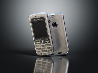 Retro mobile phone Siemens mobile phone antique mobile phone vintage mobile phone 3d model