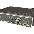 Advantech DS-1100 Industrial Equipment with USB HDMI Ethernet Ports and Heat Sink Design