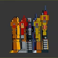 Transformers Gauda Warrior Gauda Mech Warrior Mech Soldier Machine Armor Mechanical Armor 3d model