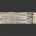 Stacks of Newspapers With International News Headlines And Colorful