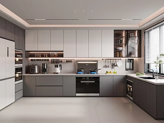 Modern Kitchen 3d model