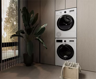 Washer Dryer 3d model