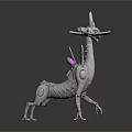 Futuristic Character Riding Shiny Metallic Cybernetic Dragon With Purple Accents And Dynamic Pose